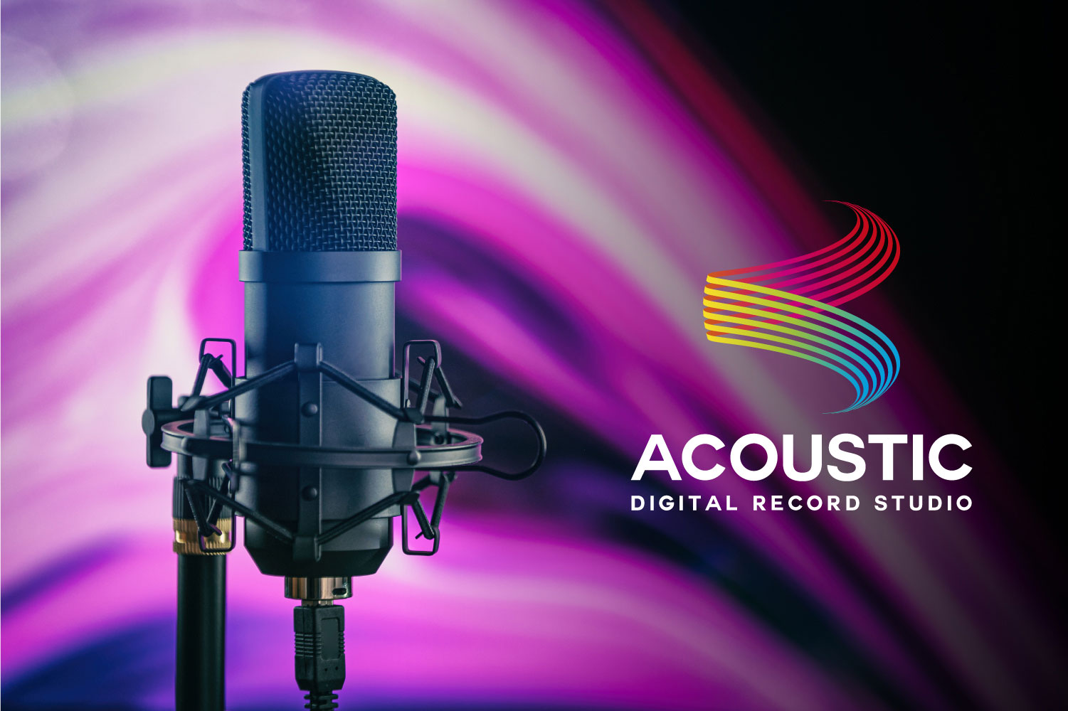 Projekt logo dla firm acoustic